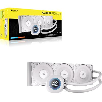 Corsair  NAUTILUS 360 RS LCD White CW-9061034-WW (ホワイト)