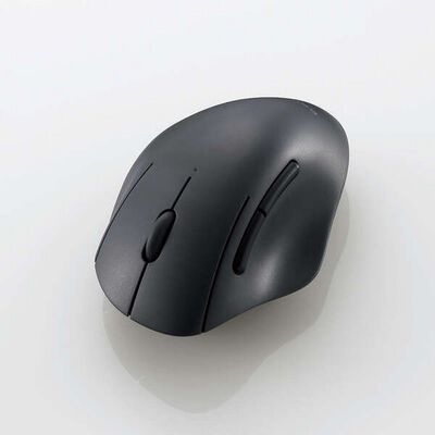 エレコム  M-SH20DBSKBK (無線抗菌静音マウス&ldquo;SHELLPHA&rdquo;5ボタン ブラック) 