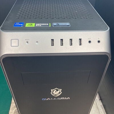【広島店】中古  GALLERIA RM5C-R47(i5 14500/32GB/SSD1TB/RTX4070 12GB/GigabitLAN/ODDなし/W11H) 3320005247 
