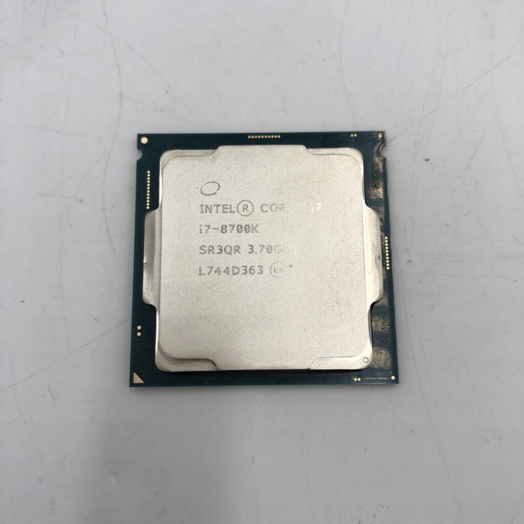 中古 INTEL Core i7 8700K (1151/3.70GHz/12M/C6/T12) 136197 （382017