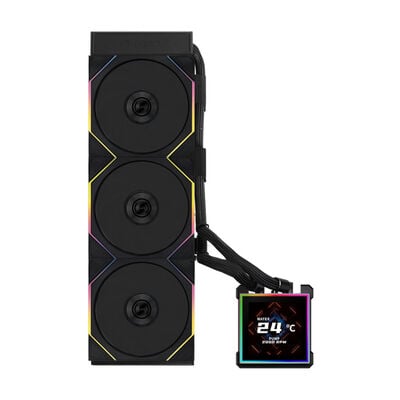 Lian-Li  HydroShift II LCD-S 360 TL GHS2LCDS36TB (360mm ブラック) 