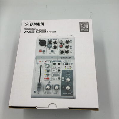 【水戸赤塚店】中古  YAMAHA AG03MK2 W (ﾐｷｼﾝｸﾞｺﾝｿｰﾙ ﾎﾜｲﾄ) 179727 
