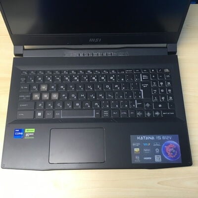 【博多店】中古  MSI Katana 15 B12VGK(i7-12650H/16GB/SSD512GB/RTX4070/W11H) 3310005916 