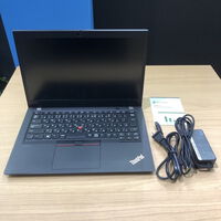 中古  LENOVO ThinkPad X13 (AMD Ryzen 5 Pro 4650U 2.10GHz/32GB/SSD256GB/-/オンボード/13.3/1920x1080/Wi-Fi/WEBCAM/W11P/Microsoft Office Home and Business 2024) 184183 