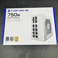 中古  ﾄﾞｽﾊﾟﾗｾﾚｸﾄ 750W-GOLD-ATX31-WH(750W WH ATX3.1) 3120023766 