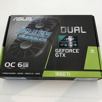 中古  ASUS DUAL-GTX1660TI-O6G (GTX1660TI GDR6 6GB) 139068 