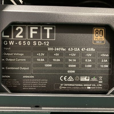 【富山本郷店】中古  BTOパソコン (Ryzen 7 5700X/16GB/SSD1TB/RTX5060Ti/W11H64) 4760001490 