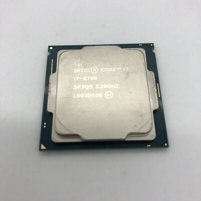 【宇都宮鶴田店】中古  INTEL Core i7 8700 (1151/3.20GHz/12M/C6/T12) 136198 