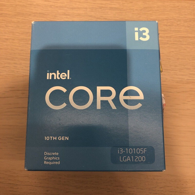 PCパーツ INTEL Core i3 10105F BOX(1200/3.7G/6M/C4 Amazon.com: Intel Core i3-10105F 4-Core Comet Lake Processor