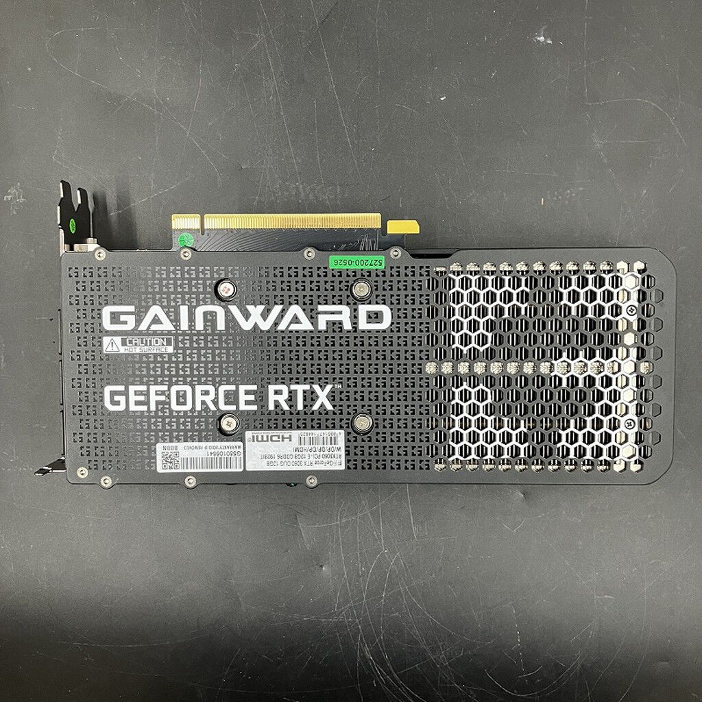 GeForceRTX 3060 12GB GAINWARD 中古動作品 中古 GAINWARD GeForce RTX 3060 DUG 12GB 3480036214