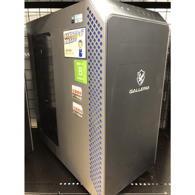 【宮崎恒久店】中古  THIRDWAVE GALLERIA XA7C-G60S (Core-i7 10700/16GB/SSD 512GB SSD 1TB/-/GTX1660  Super/-/OS無/-) 5160000365 