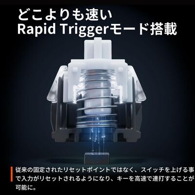SteelSeries  Apex Pro TKL 2023 JP ステッカー付 (64861S) 