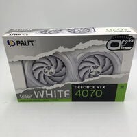 中古  Palit NE64070S19K9-1048L(RTX4070 WHITE OC GDR6) 4580001941 