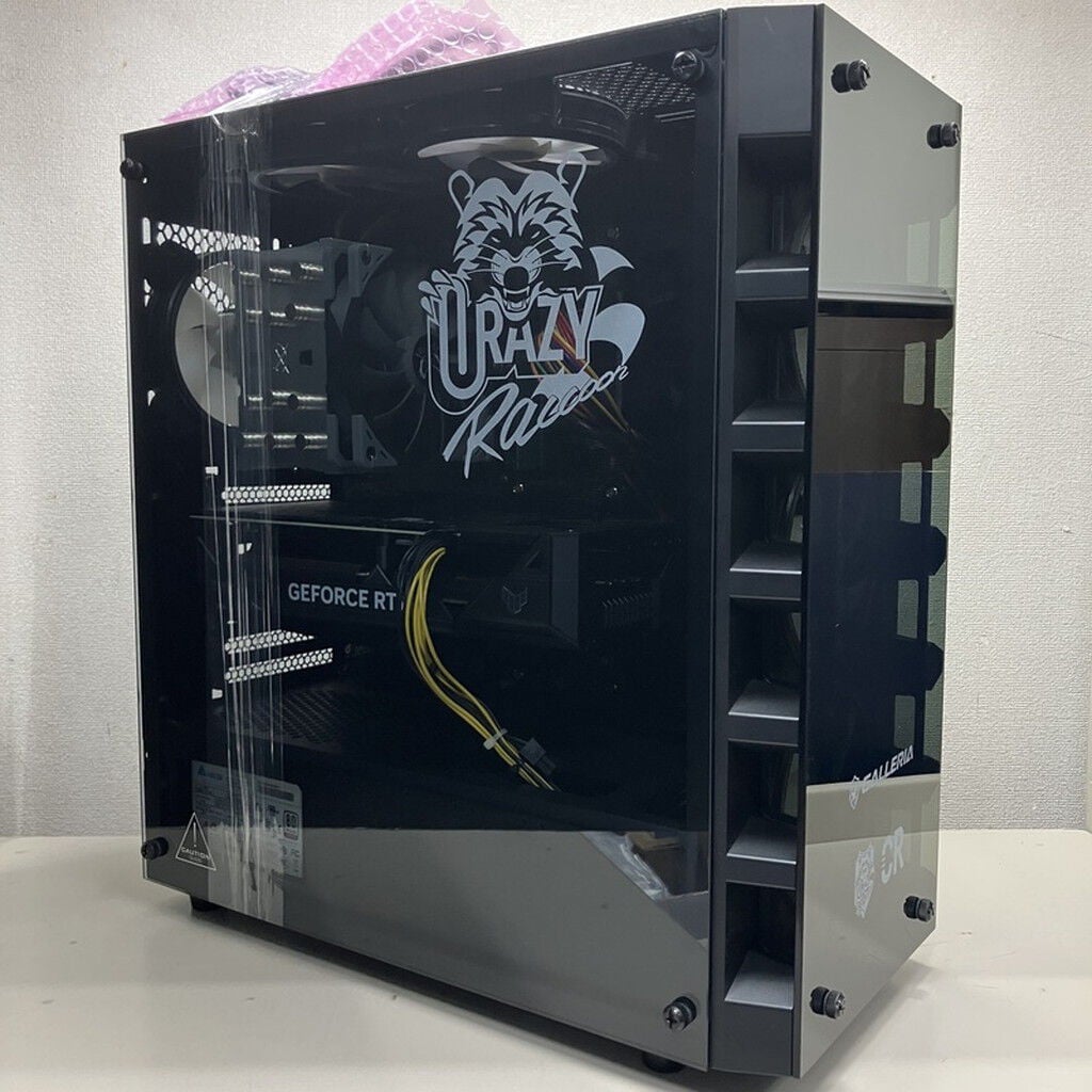 GALLERIA CRA7C-R36T CRコラボ ゲーミングPC 中古 GALLERIA CRA7C-R36T Crazy Raccoon コラボモデル 3330003344