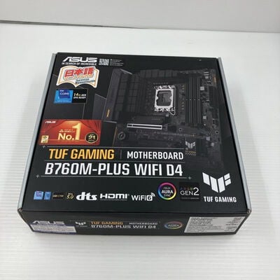 【秋葉原本店】中古  ASUS TUF GAMING B760M-PLUS WIFI D4(B760 mATX DDR4 167274 