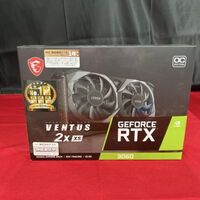 中古  MSI GeForce RTX 3060 VENTUS 2X XS 12G OC （RTX3060 12GB） 3480039190 