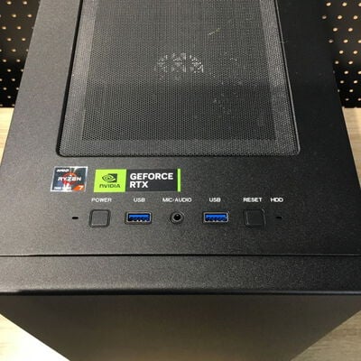 【松山環状枝松店】中古  THIRDWAVE Lightning-GAF7B(Ryzen7 7700/32GB/SSD512GB+SSD1TB/無し/RTX5070 12GB/W11H) 4560001640 