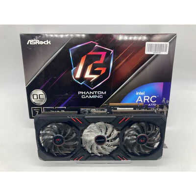 【郡山安積店】中古  ASRock Intel Arc A770 Phantom Gaming D 8GB OC(Arc A770 8G GDR6) 4640002439 