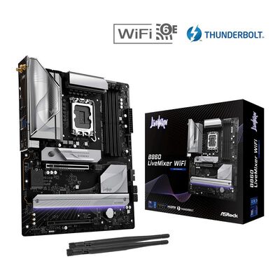 ASRock  B860 LiveMixer WiFi (B860 1851 ATX) 