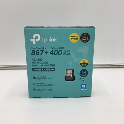 【白山FM松任店】中古  TP-LINK　Archer　T3U　Nano 4950001482 
