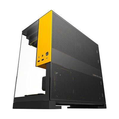 Geometric Future  MODEL 3 with 5FAN GF-M3-YB PLUS (MicroATX ガラス イエロー／ブラック) 
