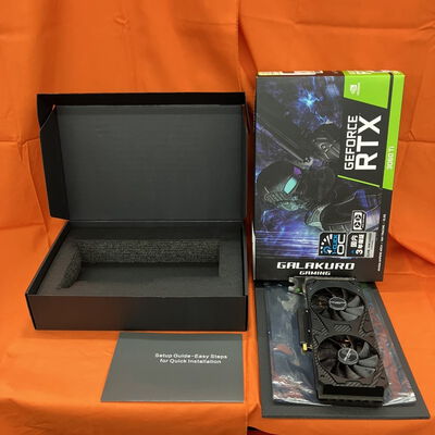 【なんば店】中古  【LHR版】玄人志向 GG-RTX3060Ti-E8GB/DF/LHR (RTX3060Ti 8GB) 146431 