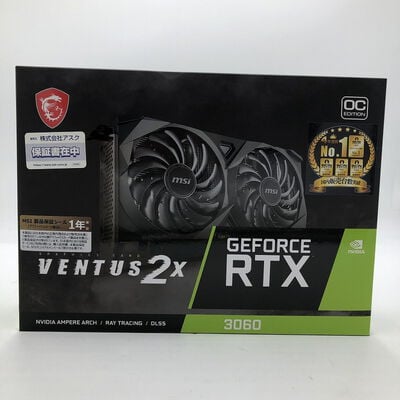 【盛岡都南店】中古  MSI GeForce RTX 3060 VENTUS 2X 12G OC (RTX3060 12GB) 144777 