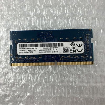 【秋葉原本店】中古  PC4-25600 16GB ノート用(DDR4-3200) 158772 