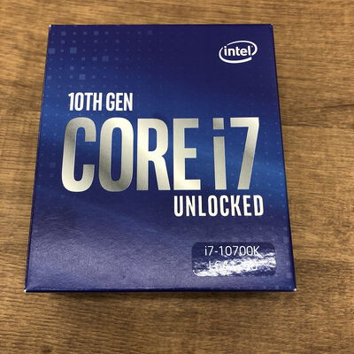 【宇都宮鶴田店】中古  INTEL Core i7 10700K (1200/3.8G/16M/C8/16) 142592 