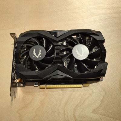 【鹿児島店】中古  ZOTAC ZT-T16620F-10L (GTX1660 SUPER Twin Fan) 141210 