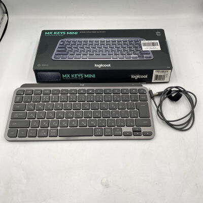 【座間相武台】中古  Logicool ワイヤレス キーボード MX Keys Mini (グラファイト) [KX700GR] 4510002656 