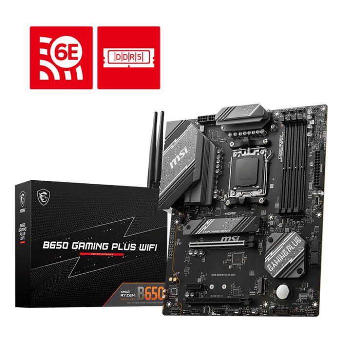 MSI B650 GAMING PLUS WIFI (B650 AM5 ATX) | パソコン通販の MSI B650 GAMING PLUS WIFI (B650 AM5 ATX) | パソコン通販の