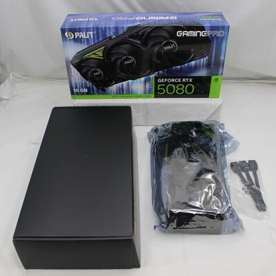 【通販センター】中古  Palit NE75080019T2-GB2031A (RTX5080 GamingPro 16GB) 176534 