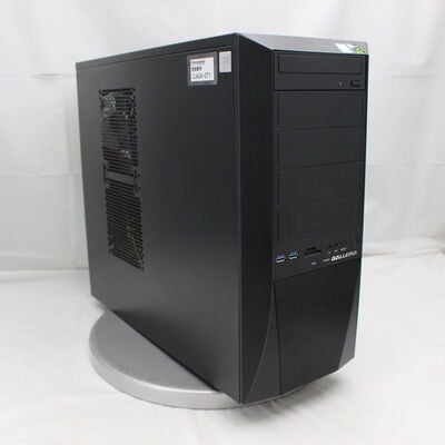 【通販センター】中古  THIRDWAVE GALLERIA KT(Intel Core i7 8700K/16GB DDR4 (PC4)/SSD500GB/DVDマルチ/NVIDIA GeForce GTX 1070 Ti 8GB/W11H64 MAR) 194854 