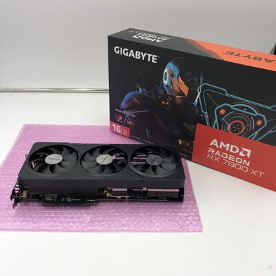 【福井日之出店】中古  GIGABYTE GV-R78XTGAMING OC-16GD (RX7800XT 16GB) 162726【8/14価格改定!】 