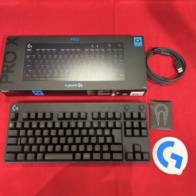 【静岡東瀬名店】中古  Logicool G-PKB-002CK (有線 ｹﾞｰﾐﾝｸﾞｷｰﾎﾞｰﾄﾞ) 158801 