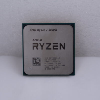 【通販センター】中古  AMD Ryzen 7 5800X (AM4/3.8/36M/C8/T16/105W) 143915 