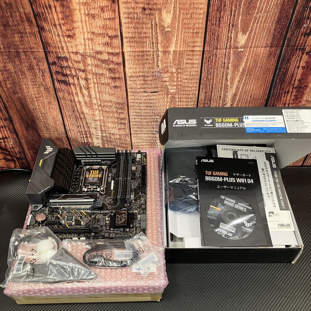 中古 ASUS TUF GAMING B660M-PLUS D4 (B660 mATX DDR4) 150345