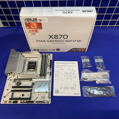【横浜駅前店】中古  ASUS X870 MAX GAMING WIFI7 W (X870 AM5 ATX DDR5) 3400009155 