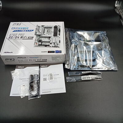 【大須店】中古  ASRock B760 Pro RS/D4 WiFi White (B760 1700 ATX DDR4) 3120022289 
