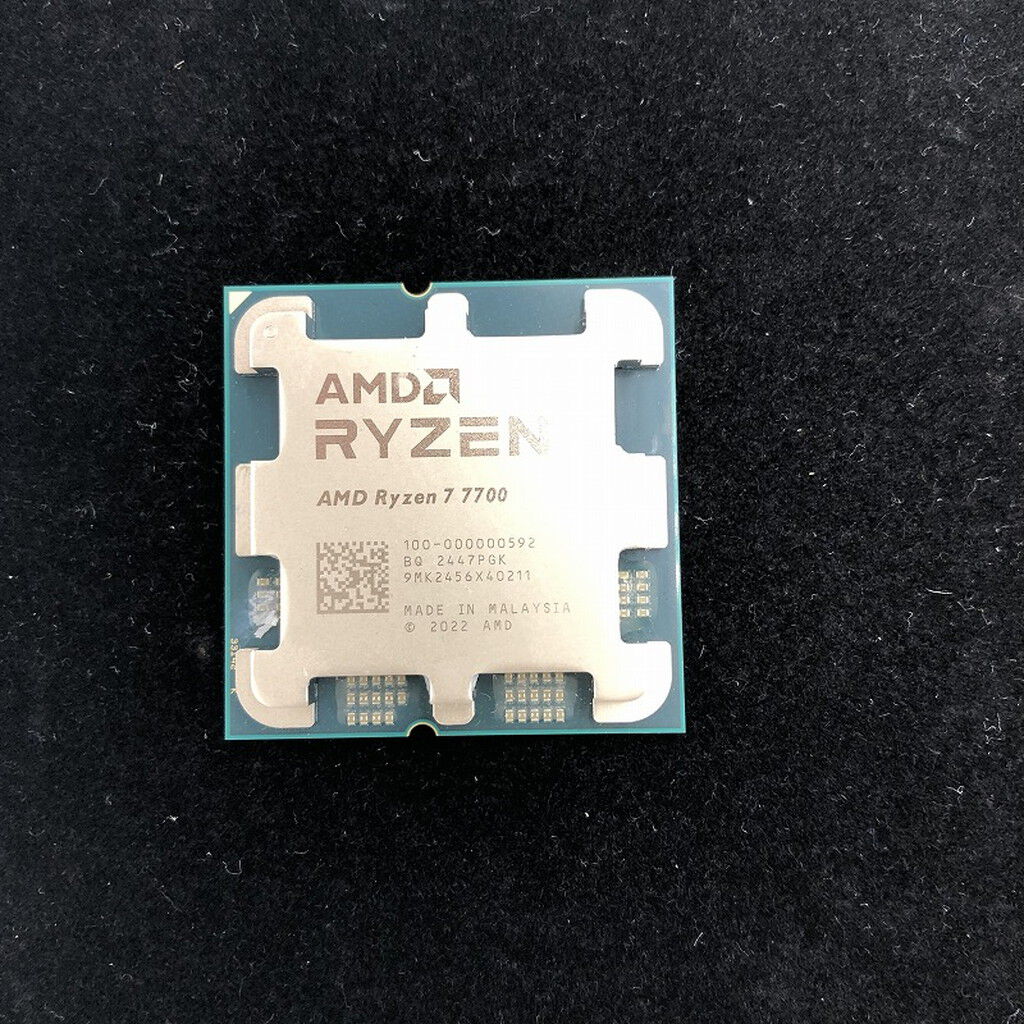 中古 AMD Ryzen 7 7700 (AM5/3.8GHz/40M/C8/T16/65W) 1460024624