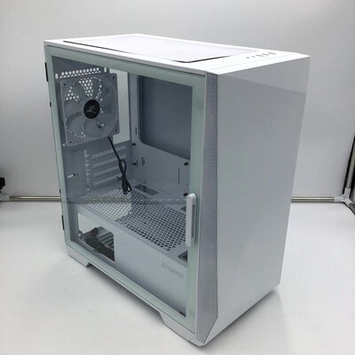 【白山FM松任店】中古  ZALMAN Z1 Iceberg White(mATX ｶﾞﾗｽ ) 4950001159 