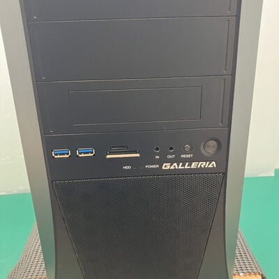 【浦添城間店(沖縄)】中古  THIRDWAVE GALLERIA XG(i7-8700/16GB/SSD1TB+HDD3TB/DVDマルチ/GTX1080 8GB/W10H) 4580001300 