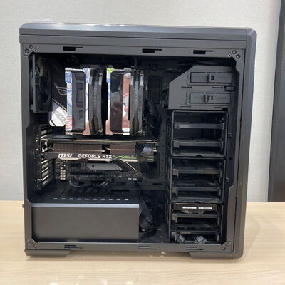 【静岡東瀬名店】中古  自作PC coolermastar (Ryzen 9 3950X/64GB/SSD:2TB/HDD:10TB/BD-RE/RTX2080Ti 11GB/OSなし) 5140000408 
