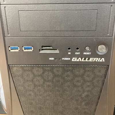 【堺七道店】中古  GALLERIA　XZ(i7 8700K/16GB/SSD480GB/HDD1TB/W11H) 4660001617 