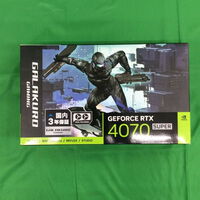 中古  玄人志向 GG-RTX4070SP-E12GB/DF(RTX4070 SUPER 12GB) 163395 