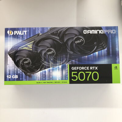 【福山ココローズ店】中古  Palit NE75070019K9-GB2050A GamingPro (RTX5070 12G) 176909【8/14価格改定!】 
