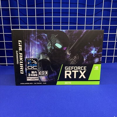 【横浜駅前店】中古  玄人志向 GG-RTX3070-E8GB/OC/DF2 (RTX3070 GDDR6 8G) 3400009172 