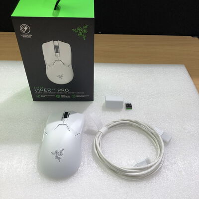 【甲府飯田店】中古  Razer Viper V2 Pro (White) (RZ01-04390200-R3A1) 4720001606 