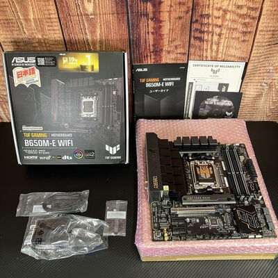 【富士青葉店】中古  ASUS TUF GAMING B650M-E WIFI (B650 AM5 mATX DDR5) 168300 